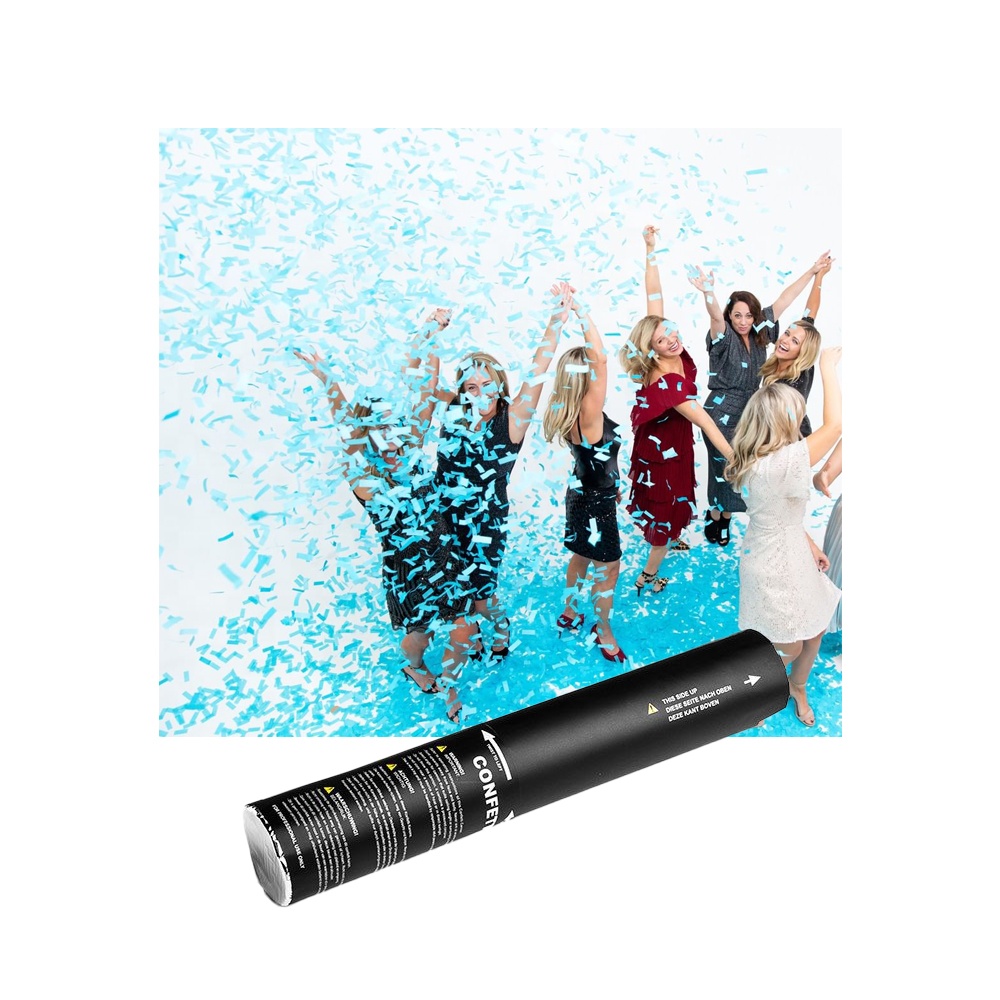 Confetti Cannon Tube - 4pcs Sex Reveal Blue Pink Boy