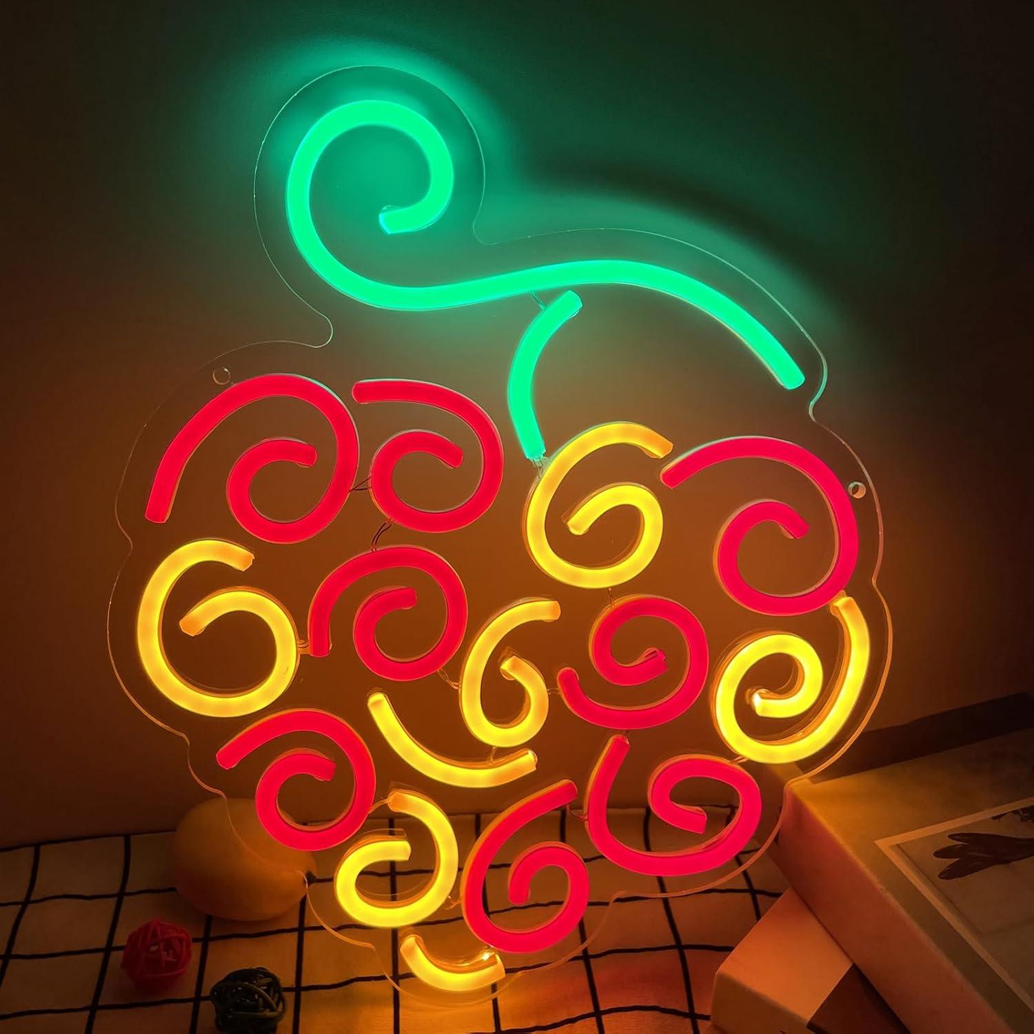 Cyber Fruit Neon Sign USB Dimm - đánh giá và giá Neon Sign Party