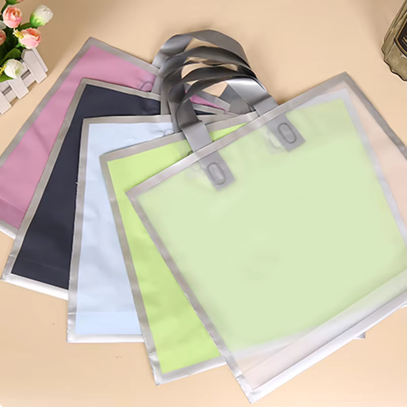 50Pcs Frosted hand shopping ba - đánh giá và giá Event Party Shop