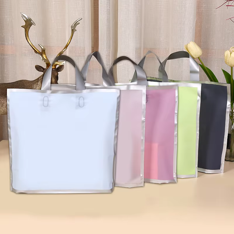 50Pcs Frosted hand shopping ba - đánh giá và giá Event Party Shop