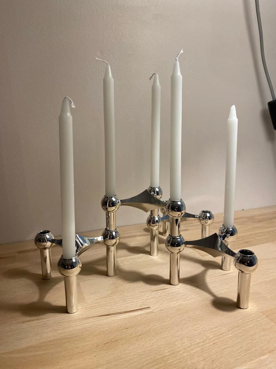 Metal Candle Holder Nordic Mol - đánh giá và giá Centerpiece Stick