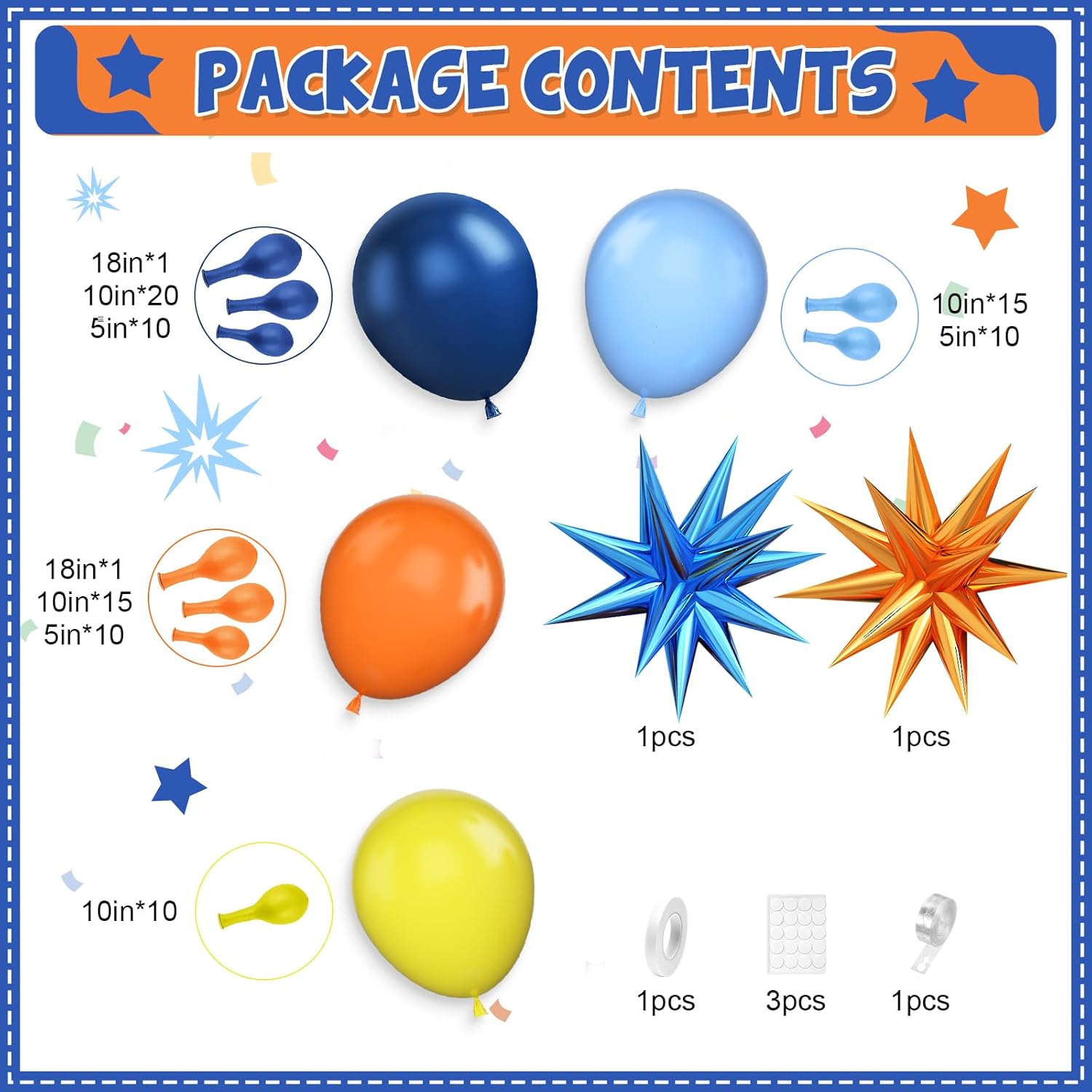 Fantasy Balloon Arch Kit, Oran - đánh giá và giá Balloon Arch Kit