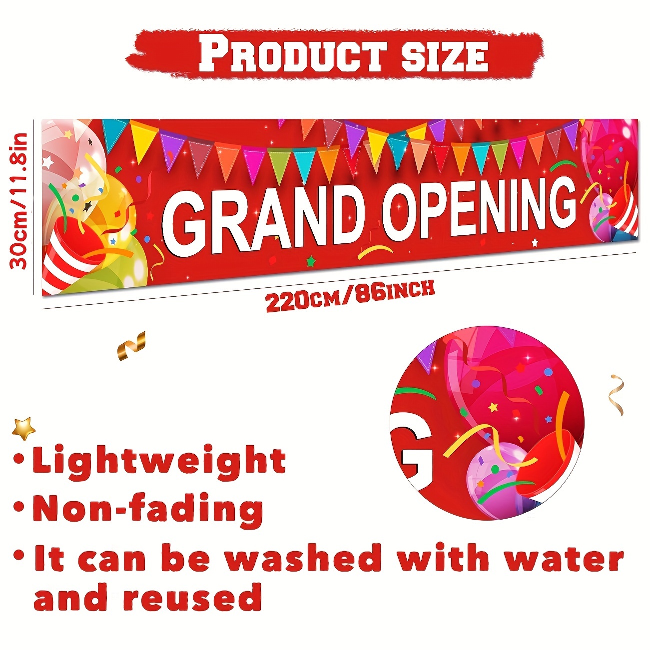 Grand Opening Banner New Store - đánh giá và giá Party Event Supply Store
