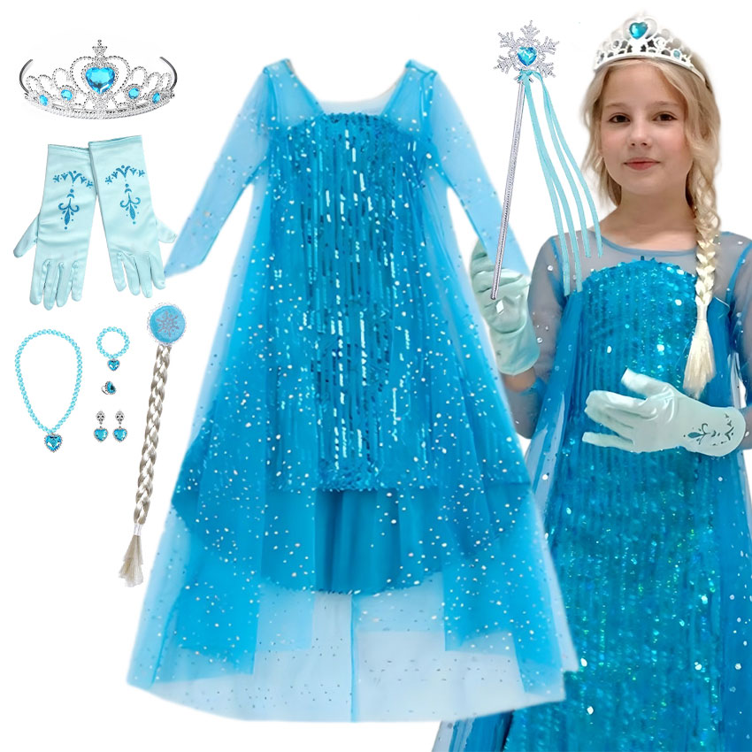 Girl Stunning Princess Maxi Dr - đánh giá và giá Glitter Tablecloth