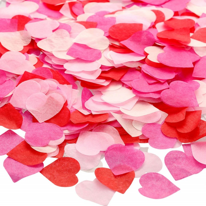 20g Heart-Shaped Heart Paper,  - đánh giá và giá Confetti Cannon Tube