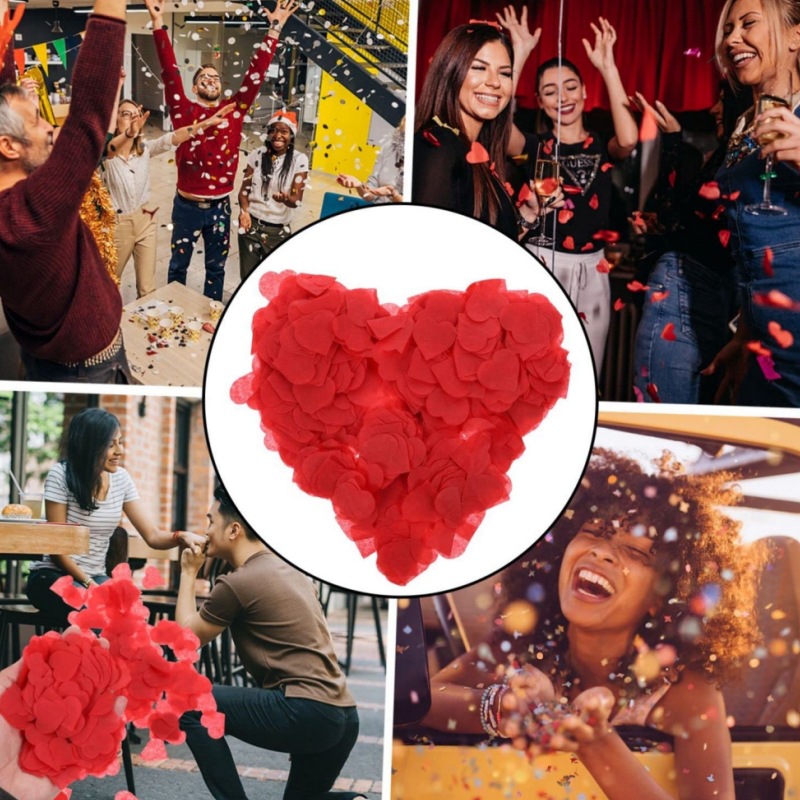 20g Heart-Shaped Heart Paper,  - đánh giá và giá Confetti Cannon Tube
