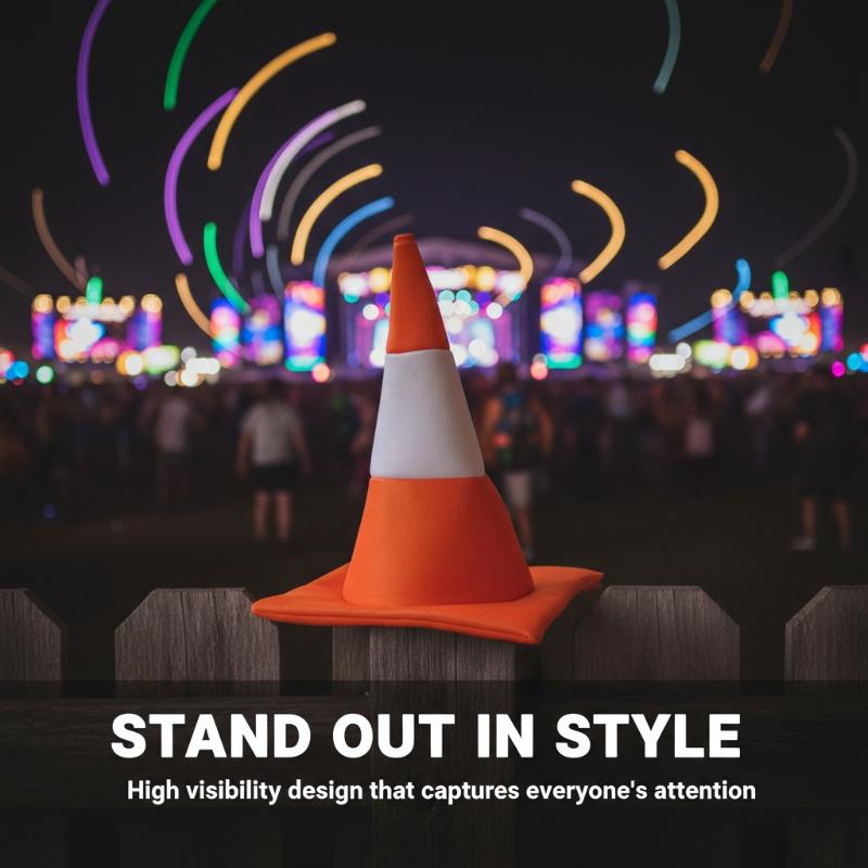 1 PCS Traffic Cone Hat Hallowe - đánh giá và giá Party Hat Cone
