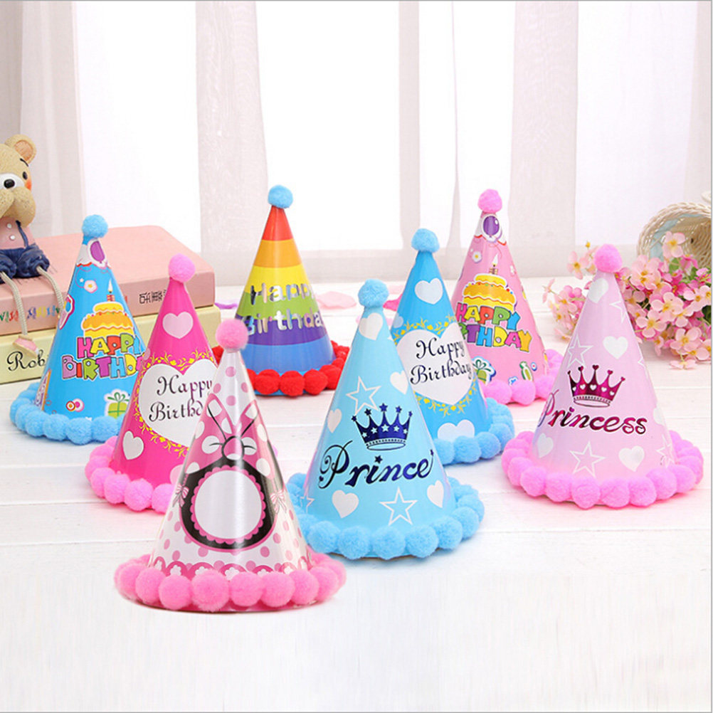 12Pcs Birthday Party Hats Colo - đánh giá và giá Party Hat Cone