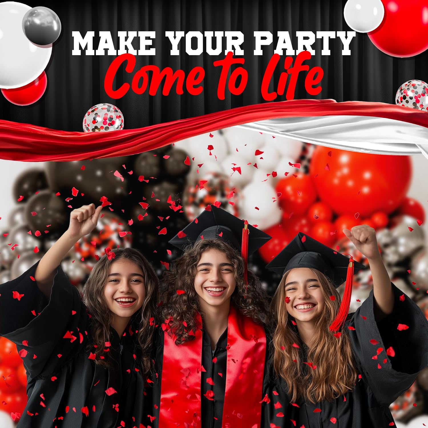 Red and black balloon arch kit - đánh giá và giá Balloon Arch Kit