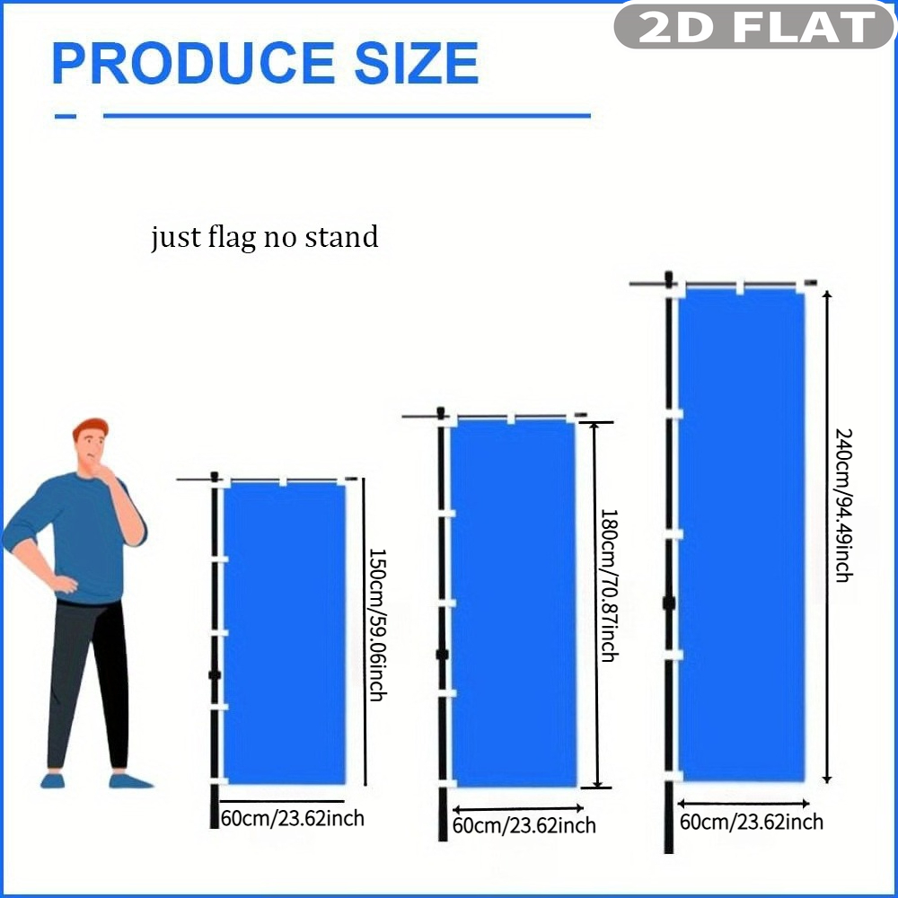 1pc 2D FLAT Custom Nobori Flag - đánh giá và giá Eve Party