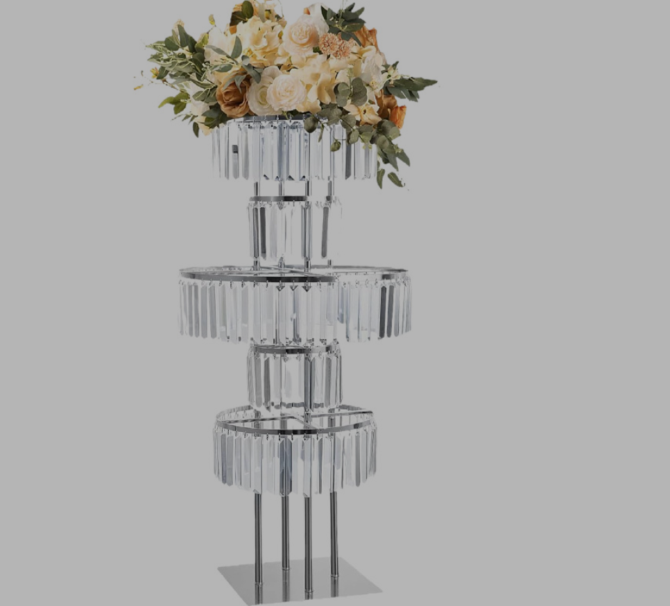 4 PCS Flower Rack Crystal Road - đánh giá và giá Party Event Supply Store