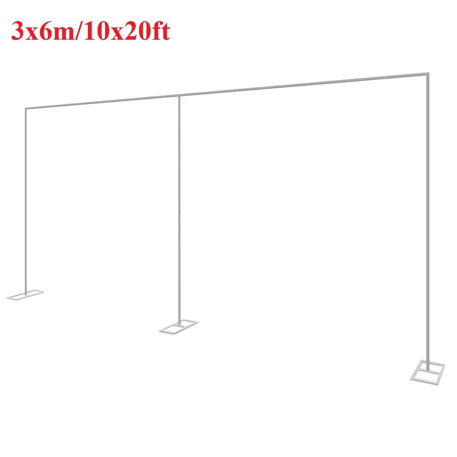 3x6m/10x20ft Metal Wedding Arc - đánh giá và giá Balloon Arch Kit