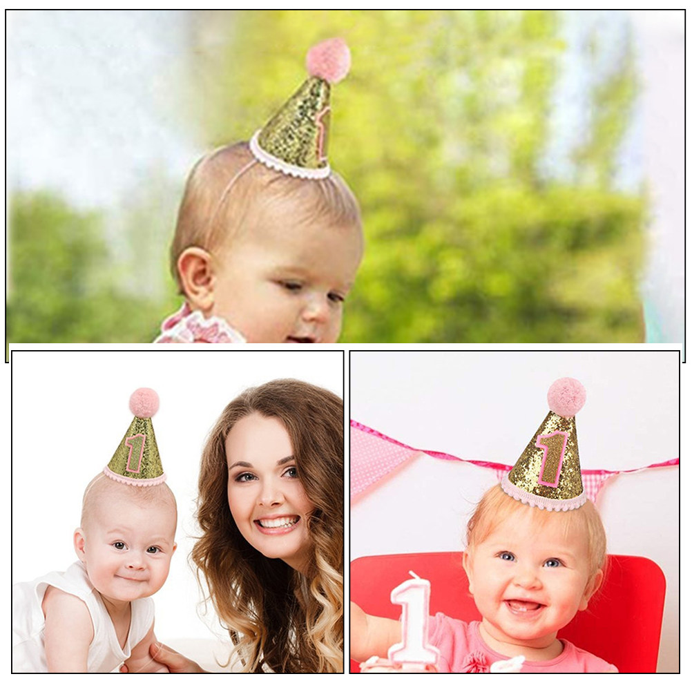 1St Birthday Hat Pink Cone Sty - đánh giá và giá Party Hat Cone