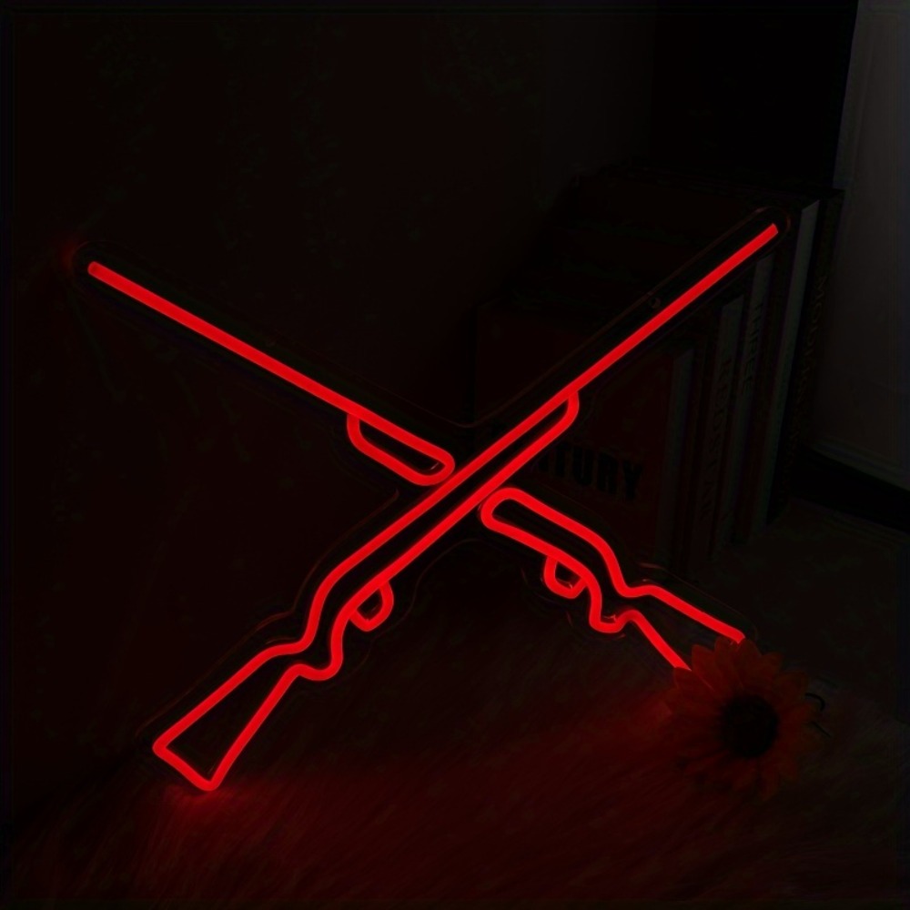Double Guns Neon Lights, Wall/ - đánh giá và giá Event Party Shop