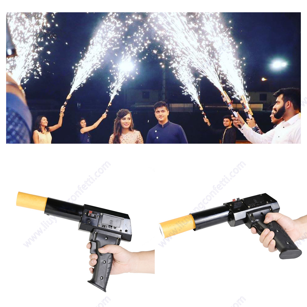 Lạnh Pyro Súng Cầm Tay Bắn Sún - đánh giá và giá Confetti Cannon Tube